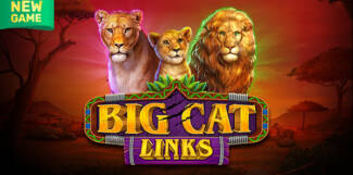 Ozwin Casino - 15 No Deposit FS on Big Cat Links + 100% Bonus + 25 FS