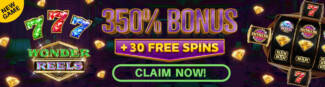 Velvet Spin Casino - 15 No Deposit FS on Wonder Reels + 350% Deposit Bonus + 30 Free Spins