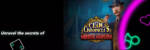 Uptown Pokies - 50 No Deposit FS on Clue Chronicles Mirror Mansion + 350% Bonus + 35 FS