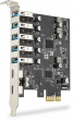 Jeswo PCIe to 5x Type-A and 2x Type-C USB Card