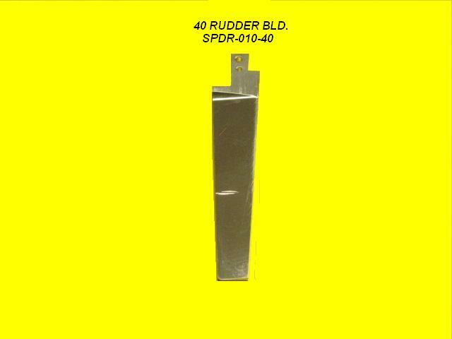 Speedmaster 40 Rudder Blade - RC Car Parts RC Boats