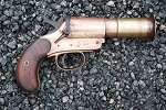 deactivated flare pistol