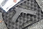 deactivated sig pistol