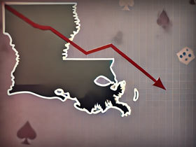 Louisiana Gaming Revenues Decline in July 2024 as Online Sports Betting Surges