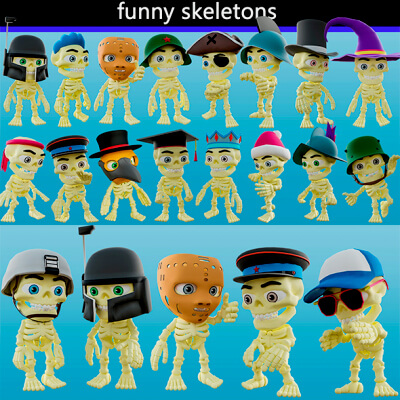 Funny Skeletons