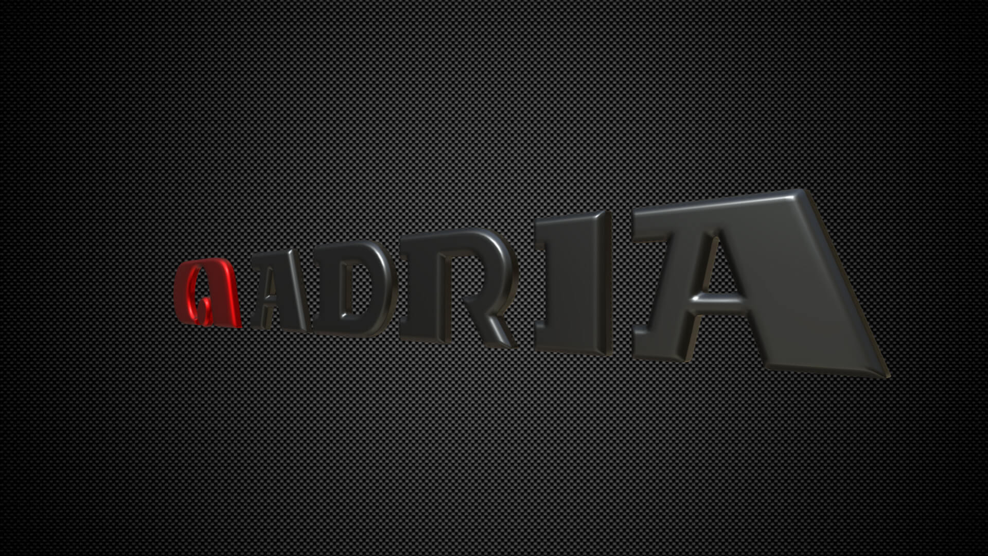 Adria Logo 3D Model