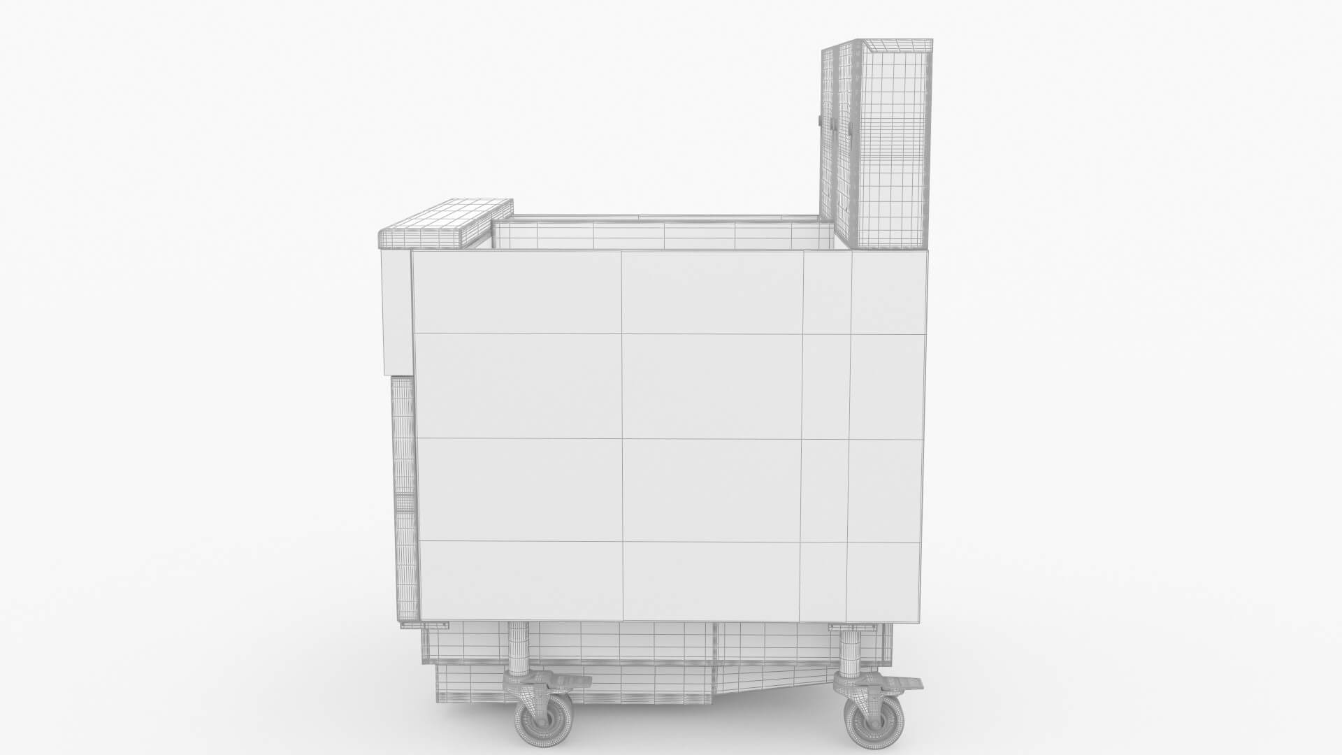 Ultrafryer UG14 Commercial Fryer 3D Model