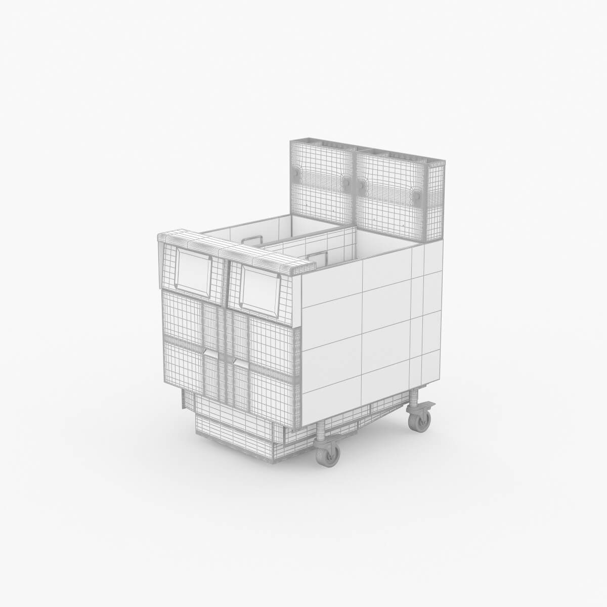 Ultrafryer UG14 Commercial Fryer 3D Model