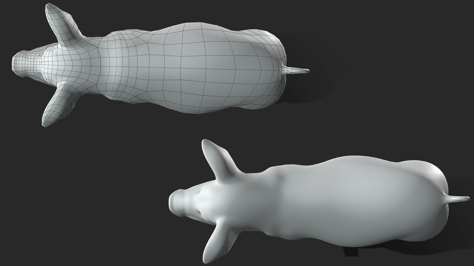 Piglet Baby Pig 3D Model