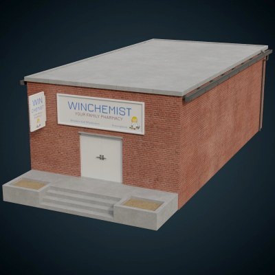 Building 3A 3D Model