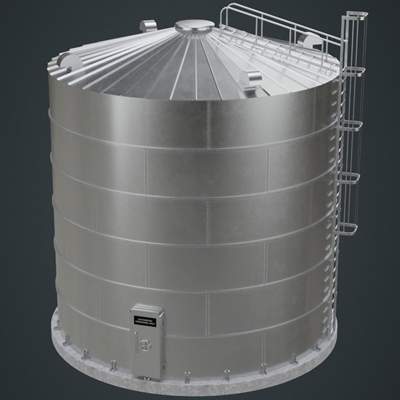 Silo 3D Model