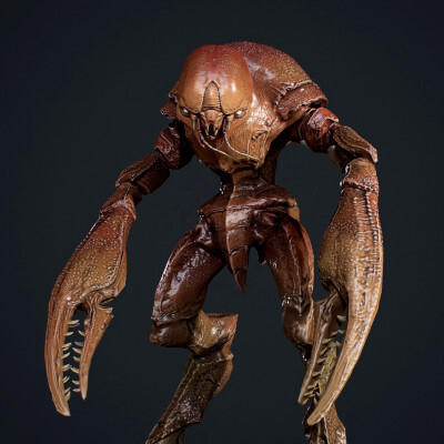 Crab Creature 3D Model