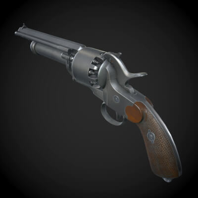 LeMat Revolver 3D Model