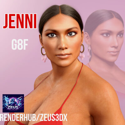 Jenni for G8F Daz Content