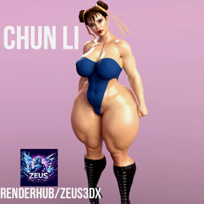 Zeus3Dx Chun Li Morph Daz Content