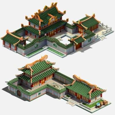 Building House 3D Model