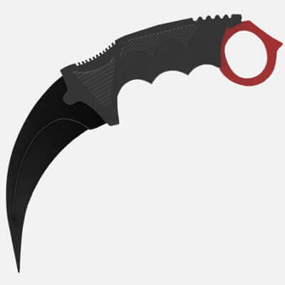 Karambit Knife 3D Model