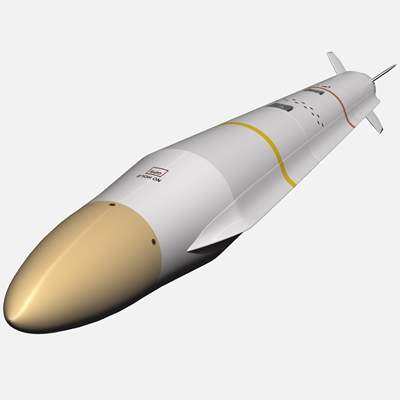 AARGM-ER Missile 3D Model