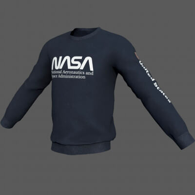 Sweatshirt 3D Model