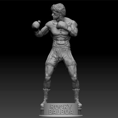 Rocky 3D Model