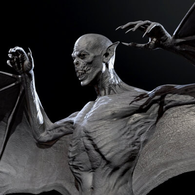 Old Vampir 2 3D Model