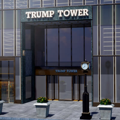 Trump Tower NY 3D Model