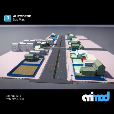 Tw Street 007 3D Model