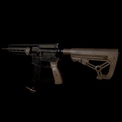 IWI Arad Assault Rifle 3D Model