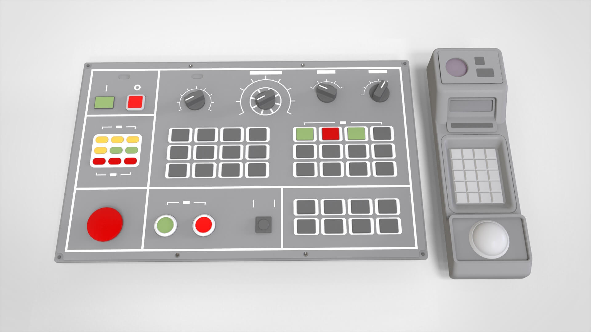 Dashboard Parts Collection 1 3D Model