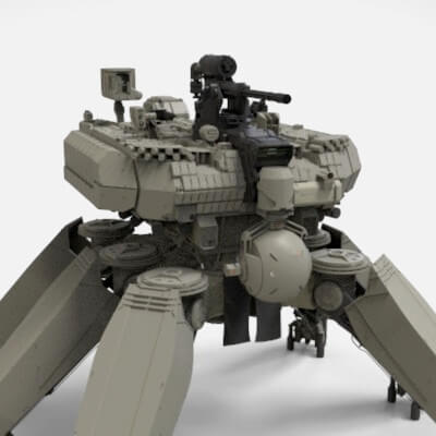 Mech 1 3dmodel