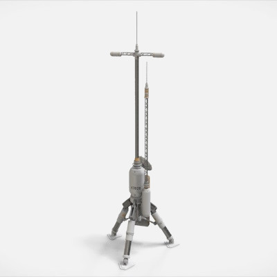 Sci-Fi Antenna 6 3D Model