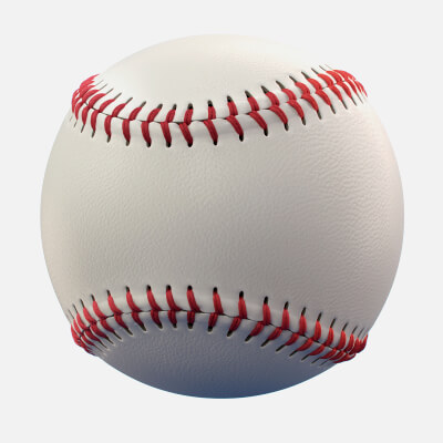 Baseball Ball 3D Model