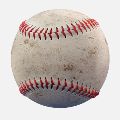 Baseball Ball 3D Model