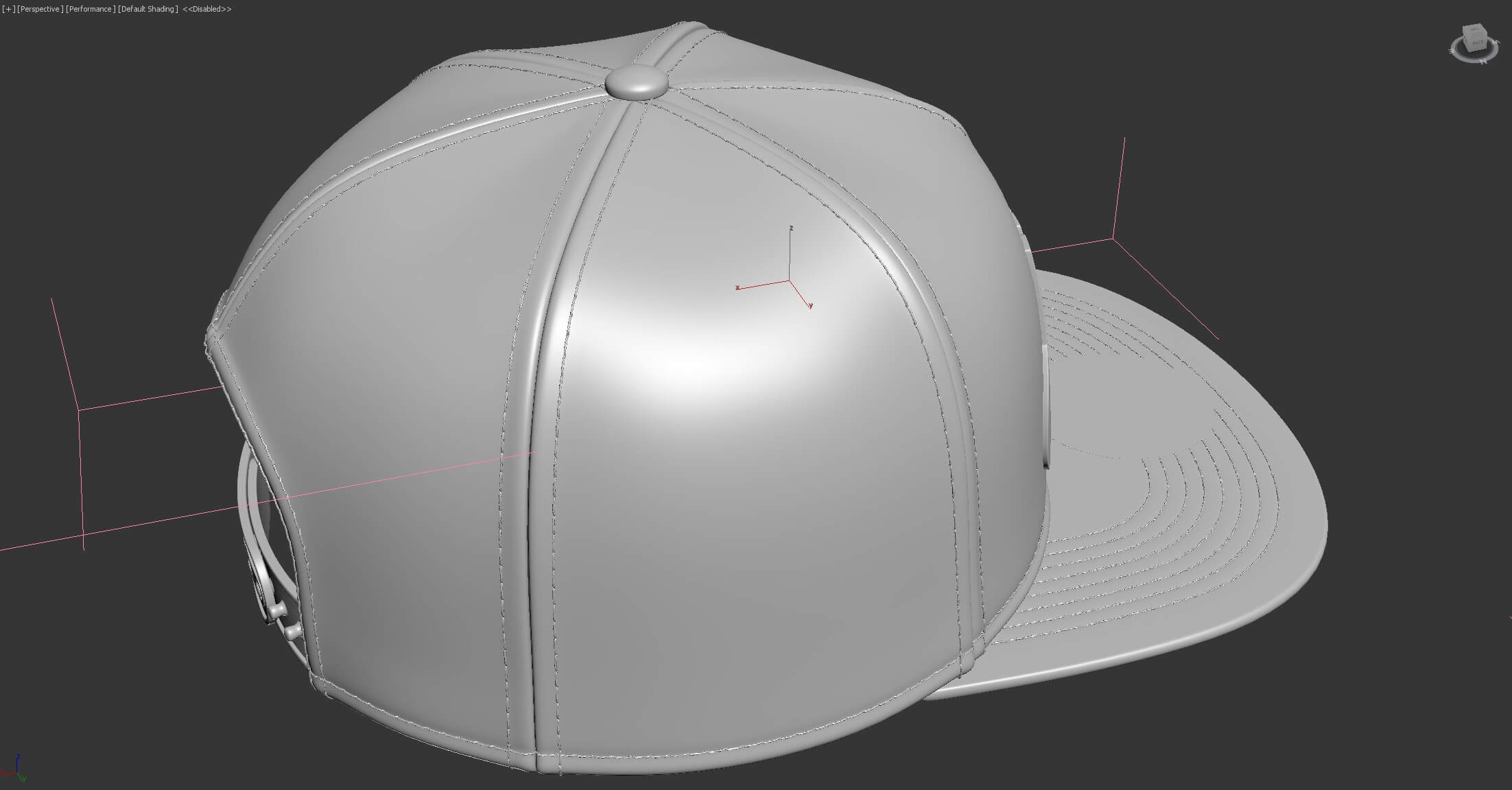 Baseball Hat 3D Model