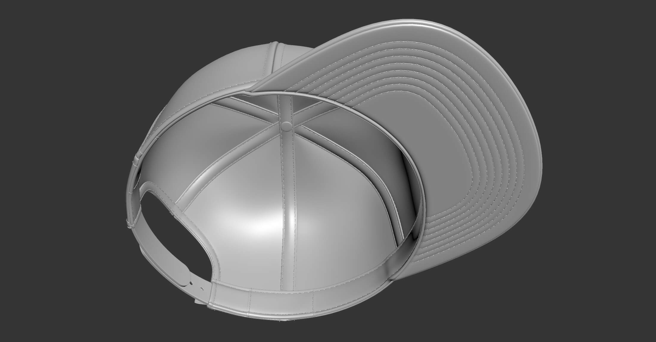 Baseball Hat 3D Model