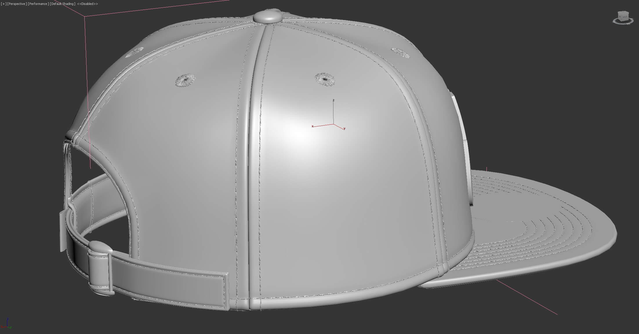 Baseball Hat 3D Model