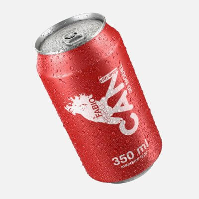 Soda Can 350 Ml 3D Model