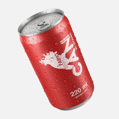 Soda Can 220 Ml 3D Model