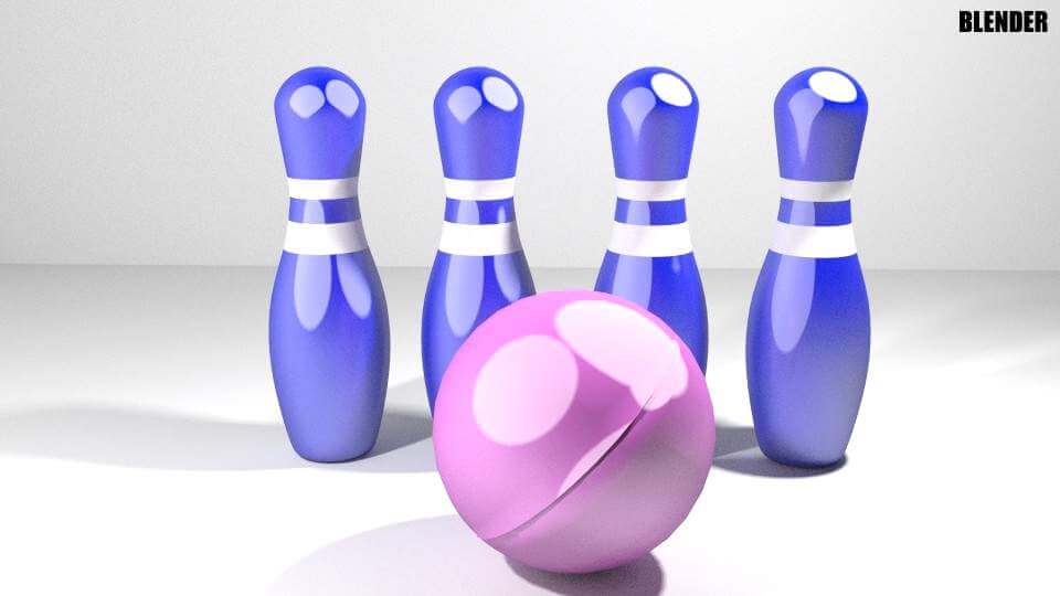 Bowling Toy 3D Model