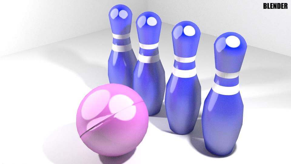 Bowling Toy 3D Model