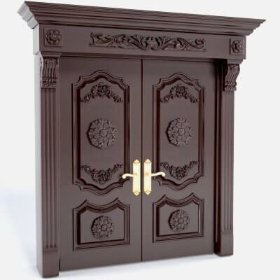 Double Door 3D Model