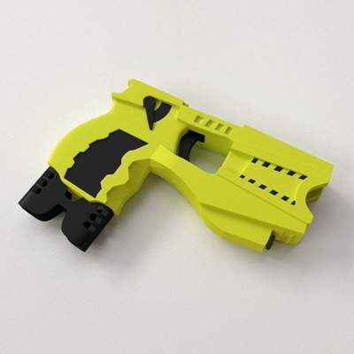 Taser Gun 3D Model