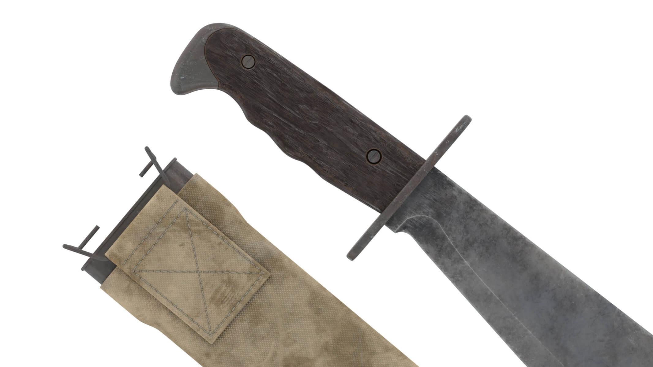 Bolo Knife 3D Model