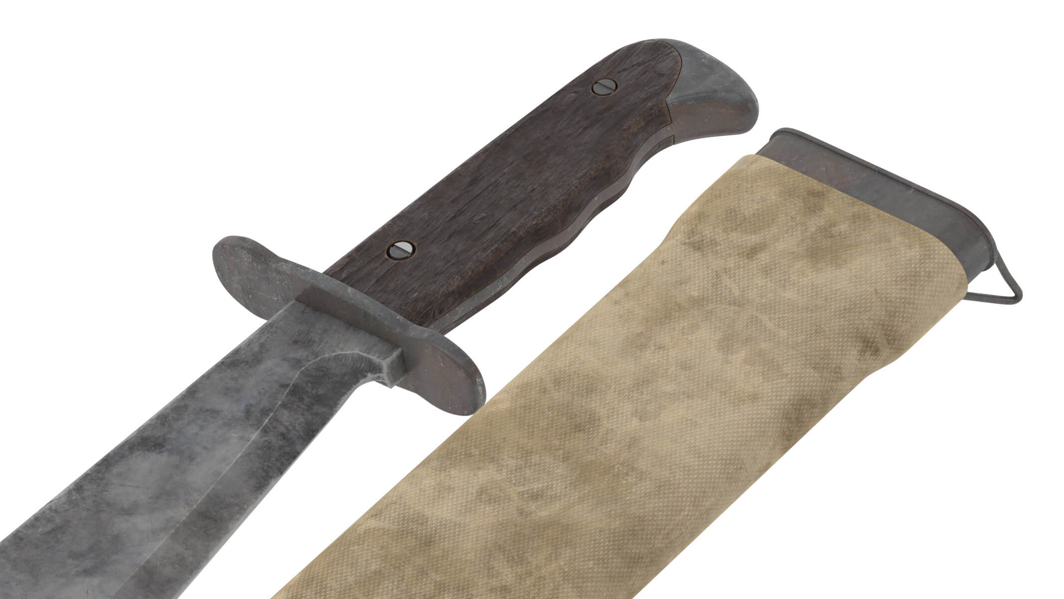 Bolo Knife 3D Model