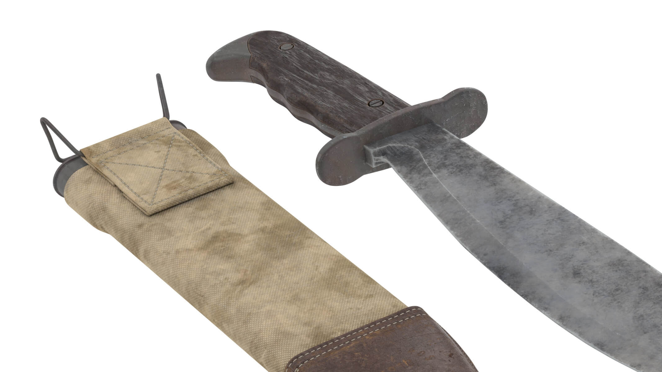 Bolo Knife 3D Model