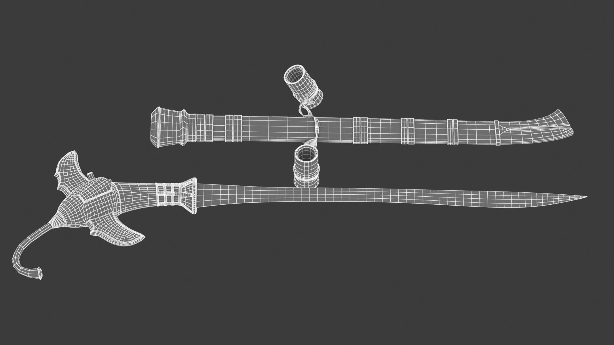 Gari Sword 3D Model