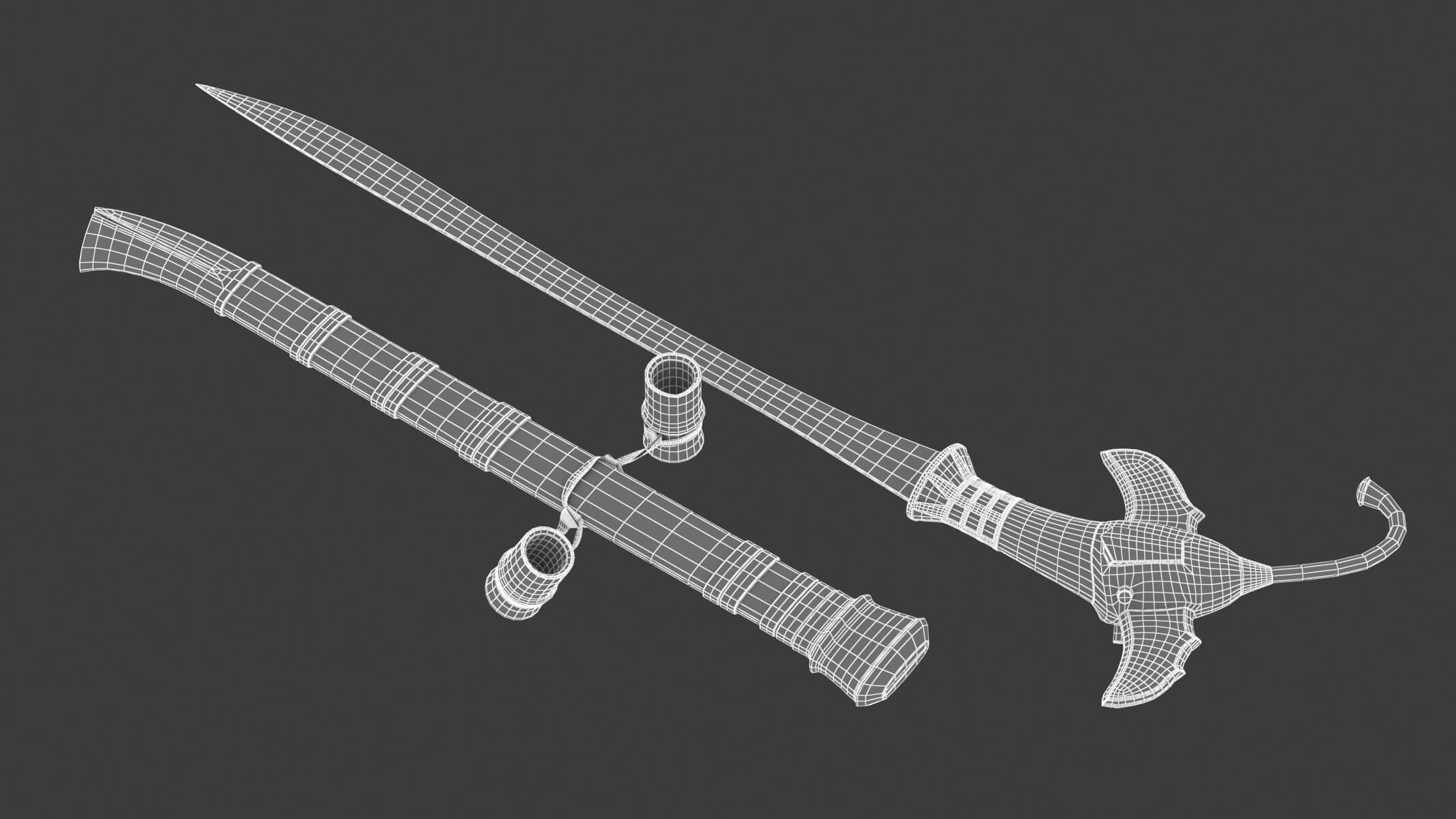 Gari Sword 3D Model