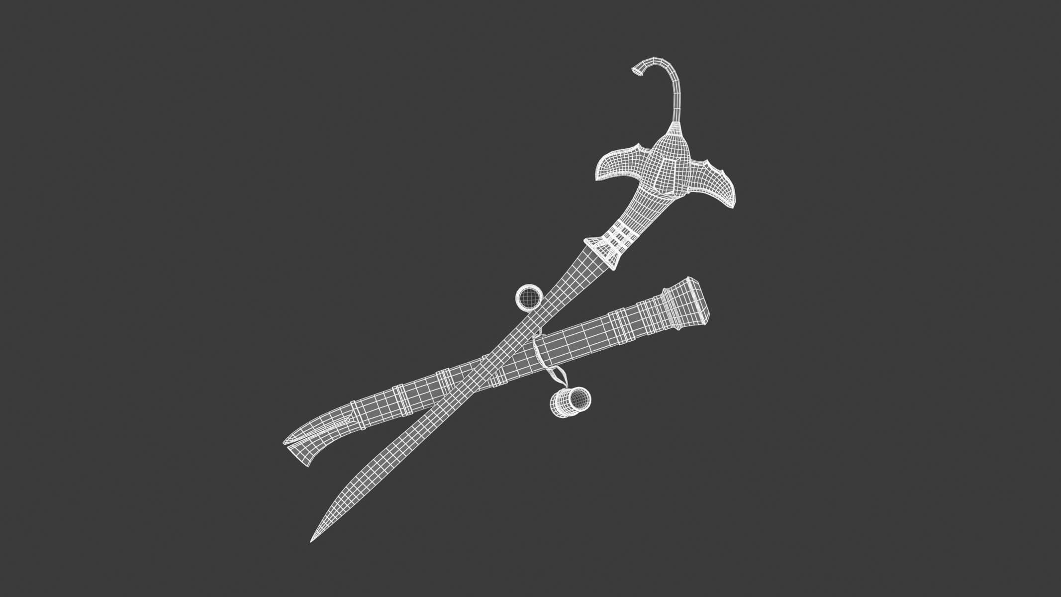 Gari Sword 3D Model