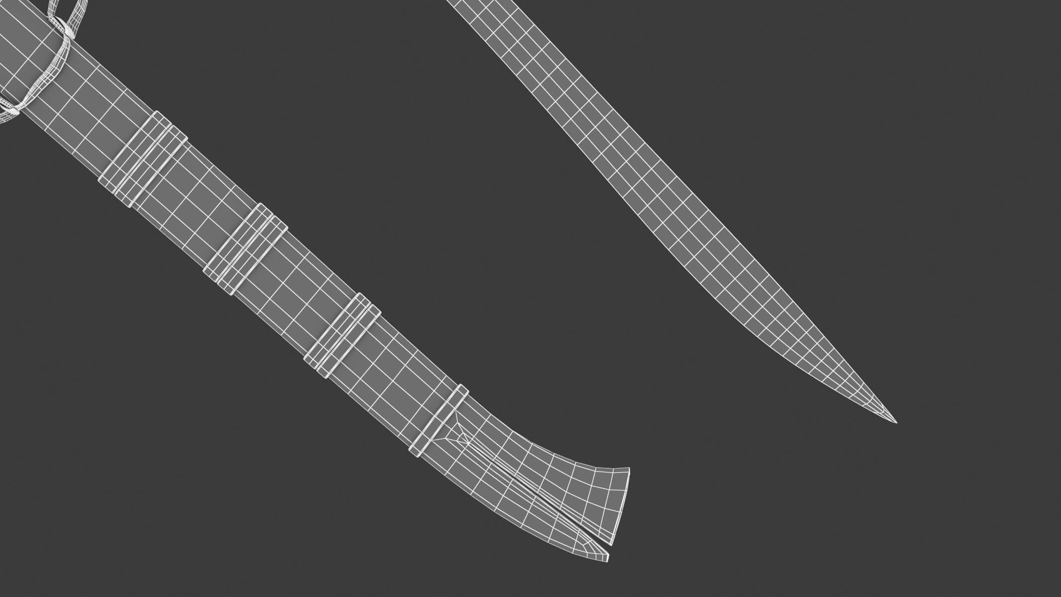 Gari Sword 3D Model