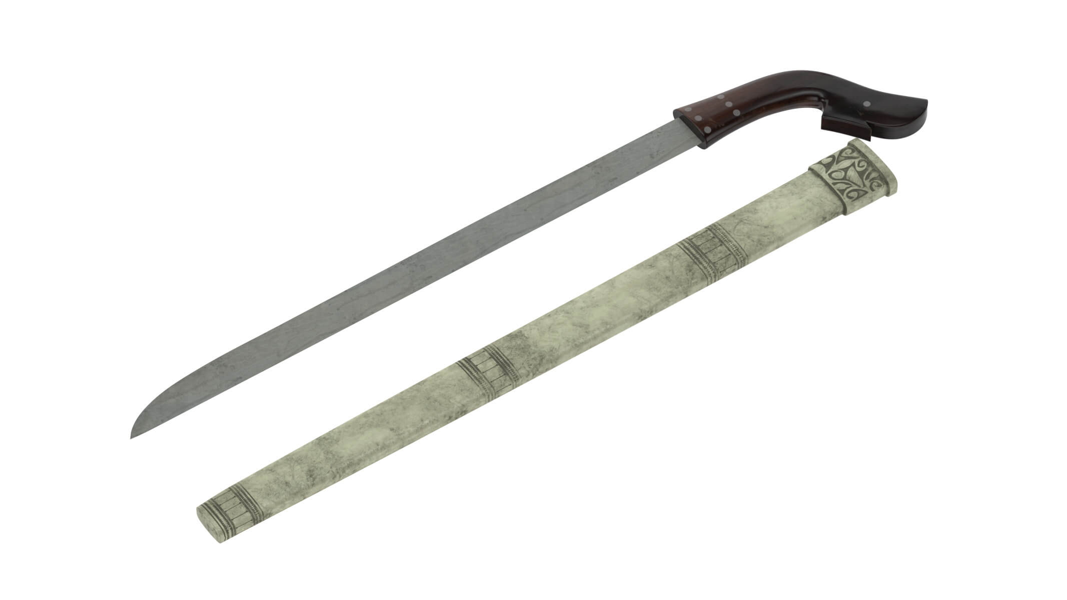 Luwuk Sword 3D Model